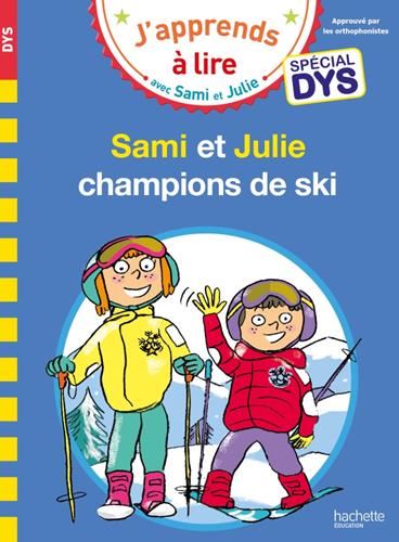 Sami et Julie, champions de ski